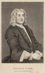 Thomas Carr, Executed at Tyburn 1737