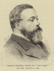 Thomas Chenery, Editor of "The Times"