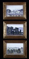 Three Woodland Landscapes, c.1840