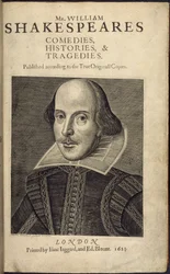 Title Page with a Portrait of Shakespeare, from 