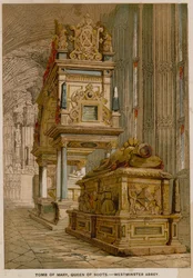 Tomb of Mary, Queen of Scots, in Westminster Abbey