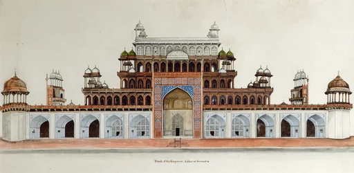 Tomb of the Emperor Akbur at Secundra