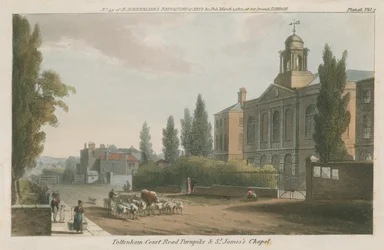 Tottenham Court Road Turnpike and St James