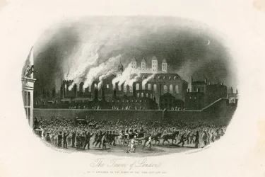 Tower of London Fire, 1841