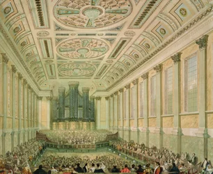 Town hall, Interior, 1855-1875