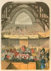 Trial of Warren Hastings at Westminster Hall
