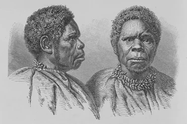 Truganina, the last Tasmanian woman, from 