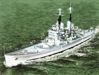Unidentified ship