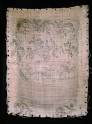 Unused Needle-Work Design for Seat Back and Arms