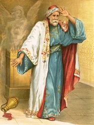 Uzziah Smitten with Leprosy