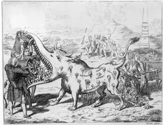 Vaccination, published by J. L. Stuart, 1802