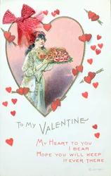 Valentine Card, 1917