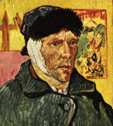 Van Gogh with a Bandage Round His Head (Redrawn)