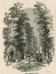Vauxhall Gardens, London: The Italian Walk