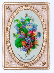 Victorian Christmas Card