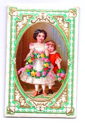 Victorian Christmas Card