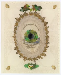 Victorian Valentine Card