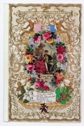 Victorian Valentine Card