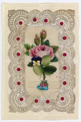 Victorian Valentine Card