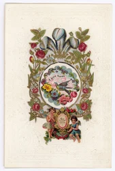 Victorian Valentine Card