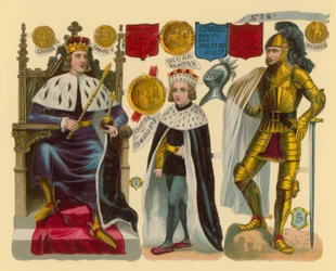 Victorian Scrap: King Edward IV, King Edward V, King Richard III