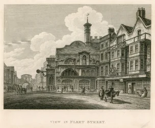 View of Fleet Street, London