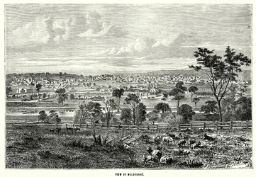 View of Melbourne