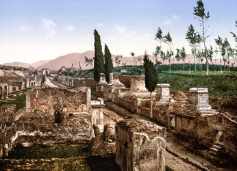 View of Pompeii