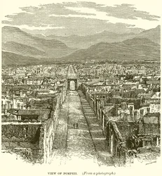View of Pompeii
