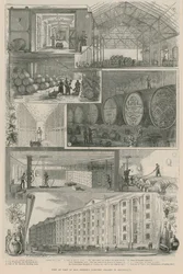 View of Part of Max Gregers (Limited) Cellars in Southwark