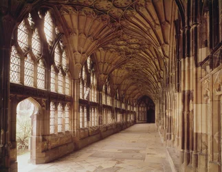 View of the Cloisters, c.1355