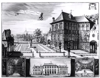 View of the Hilwerue House Belonging to Peter Paul Rubens (1692)