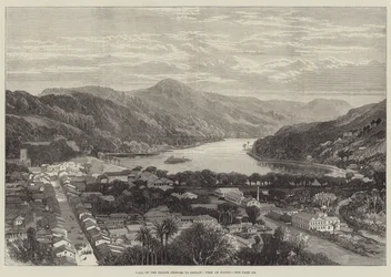 Visit of the Sailor Princes to Ceylon, View of Kandy