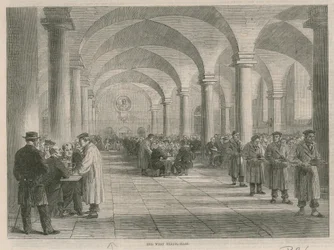 Visit to Greenwich Hospital; The West Dining Room