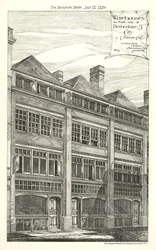 Warehouses on the north side of Devonshire Street