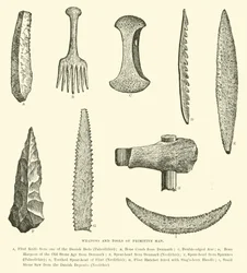 Weapons and Tools of Primitive Man
