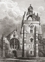 West front of King