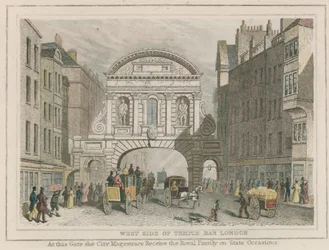 West Side of Temple Bar