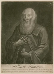 William Walker, at the age of 123, born in 1613, died 1736