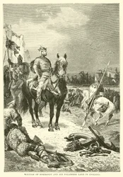 William of Normandy and his followers land in England