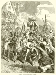 William of Orange entering Exeter