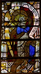 Window depicting the Annunciation