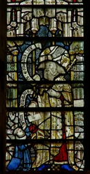 Window depicting St Edward the Confessor
