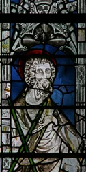 Window depicting St Andrew