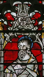 Window depicting St John the Baptist