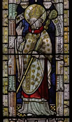 Window Ew depicting St Thomas of Hereford