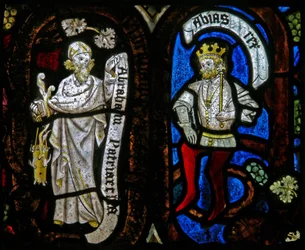 Tree of Jesse Figures: Abraham and Abijah