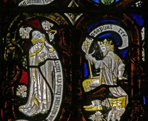 Tree of Jesse Figures: A Prophet and Jehoshaphat