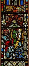 Window depicting the Annunciation