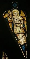 Window Ew tl depicting the angelic Hierarchy: Domination